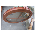 color customized  double glazed window grill design round